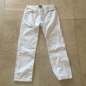 Banana Republic Cream Denim Pants